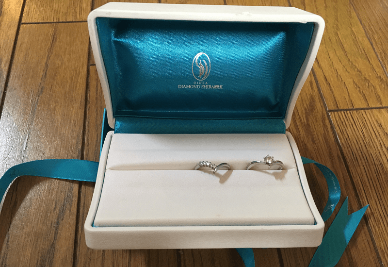 銀座ダイヤモンドシライシで婚約 結婚指輪を購入 気に入ったポイント あいちん